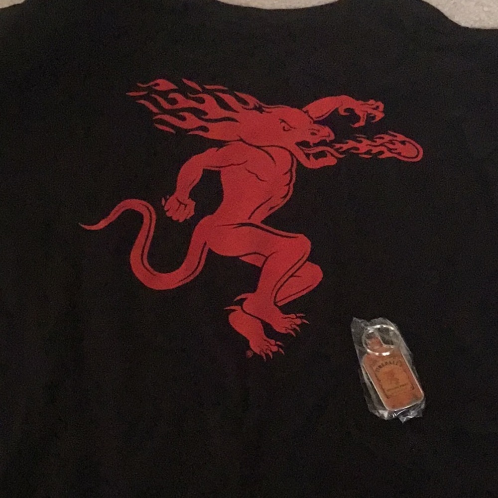 New FireBall T-Shirt And Keychain